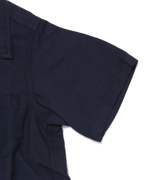 GLOBAL WORK（グローバルワーク）の「【キッズ】オープンカラーシャツ半袖/749059（シャツ/ブラウス・キッズ・ホワイト/その他1/オレンジ/ネイビー・X-LARGE/LARGE/SMALL/XX-LARGE/MEDIUM）」の7枚目の写真