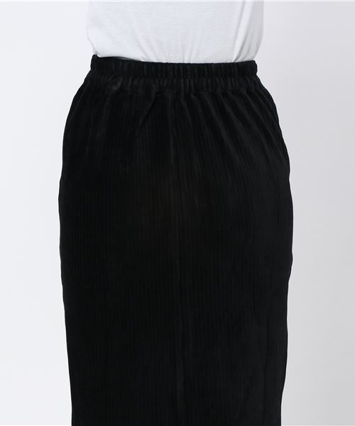 WEGO（ウィゴー）の「WEGO/カットコールタイトミドルスカート（スカート・レディース・キャメル/ブラック/ダークグリーン・FREE）」の7枚目の写真