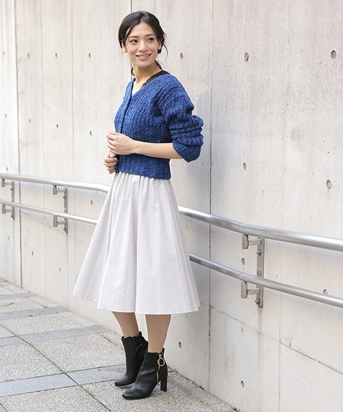 laboratory work（ラボラトリーワーク）の「フェザーテープカーディガン（カーディガン/ボレロ・レディース・グレー/ピンク/ブルー系その他・MEDIUM）」の11枚目の写真