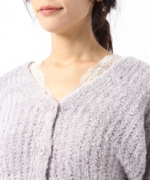 laboratory work（ラボラトリーワーク）の「フェザーテープカーディガン（カーディガン/ボレロ・レディース・グレー/ピンク/ブルー系その他・MEDIUM）」の19枚目の写真