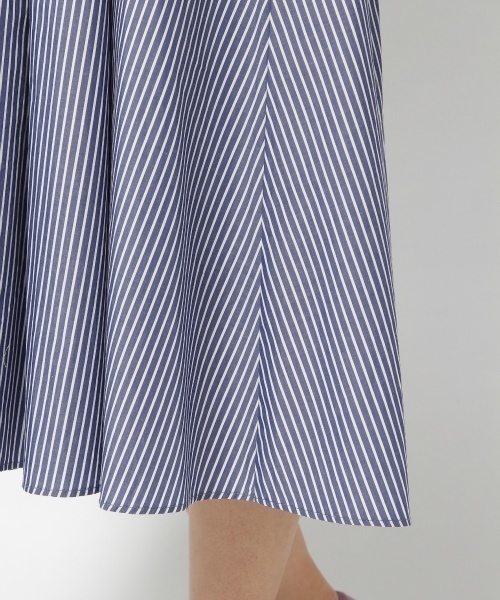 laboratory work（ラボラトリーワーク）の「カシュクールアレンジ袖ワンピース（ワンピース・レディース・ネイビー/グレー・MEDIUM）」の13枚目の写真