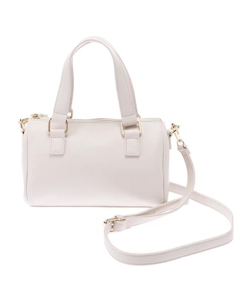 AMERICAN HOLIC(アメリカンホリック)の「ボストンショルダーバッグ(ボストンバッグ・レディース・ライトグレー/ブラック・FREE)」の3枚目の写真