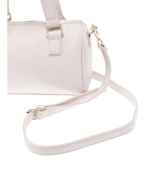 AMERICAN HOLIC(アメリカンホリック)の「ボストンショルダーバッグ(ボストンバッグ・レディース・ライトグレー/ブラック・FREE)」の8枚目の写真