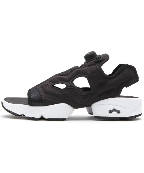 Reebok（リーボック）の「Reebok リーボック INSTAPUMP FURY SANDAL インスタポンプフューリーサンダル V69436  BLK/WHT/GLD（サンダル・メンズ・ブラック・23.0cm/24.0cm/25.0cm/26.0cm/27.0cm/28.0cm/22.0cm）」の3枚目の写真