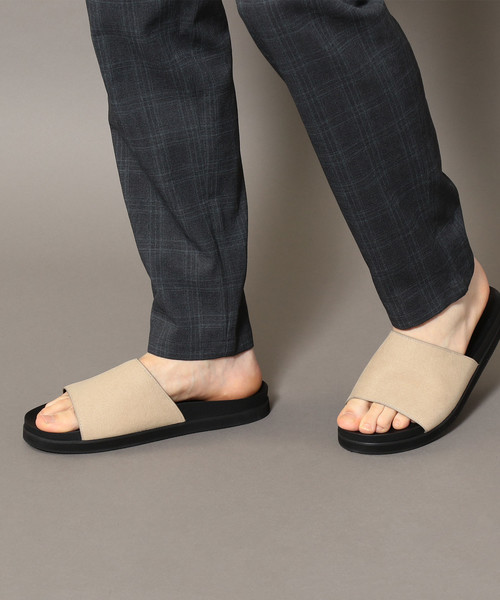 BEAUTY&YOUTH UNITED ARROWS（ビューティーアンドユースユナイテッドアローズ）の「BY ワンストラップ サンダル о（サンダル・メンズ・ブラック/ベージュ・10/7/9/8）」の7枚目の写真