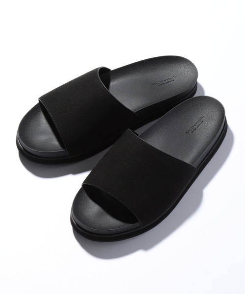 BEAUTY&YOUTH UNITED ARROWS（ビューティーアンドユースユナイテッドアローズ）の「BY ワンストラップ サンダル о（サンダル・メンズ・ブラック/ベージュ・10/7/9/8）」の4枚目の写真