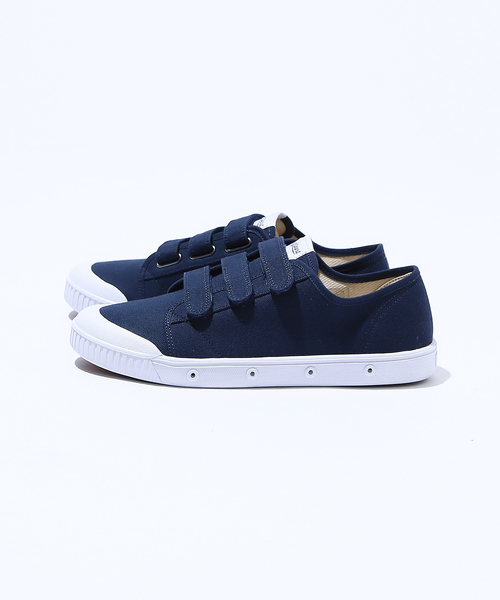 Spring Court(スプリングコート)の「【Spring Court】G2 VELCRO CANVASスニーカー(スニーカー・メンズ・ホワイト/ネイビー・43/41/42)」の4枚目の写真