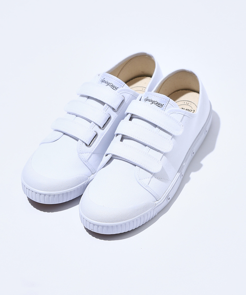 Spring Court(スプリングコート)の「【Spring Court】G2 VELCRO CANVASスニーカー(スニーカー・メンズ・ホワイト/ネイビー・43/41/42)」の14枚目の写真