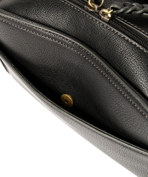 niko and...（ニコアンド）の「オリジナルスクエアお財布ショルダーバッグ（ショルダーバッグ・レディース・ブラック/ライトブルー/ピンク・FREE）」の20枚目の写真