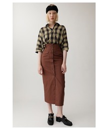 MOUSSY | CORSET BELT LONG SKIRT(スカート)