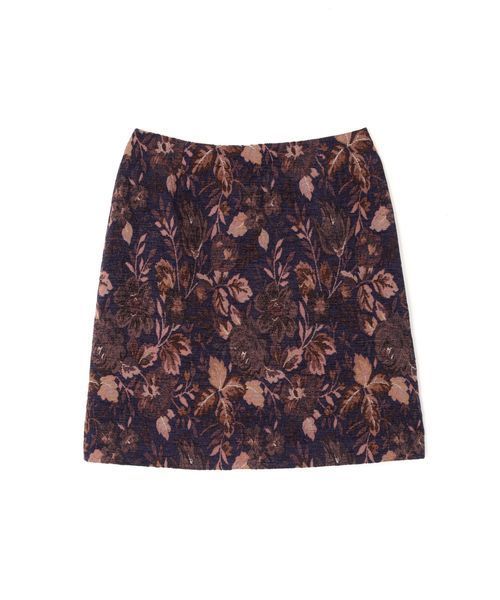 NATURAL BEAUTY BASIC（ナチュラルビューティーベーシック）の「【雑誌掲載】ジャガードスカート（スカート・レディース・イエロー系その他/ブルー系その他6・MEDIUM/SMALL/X-SMALL）」の17枚目の写真