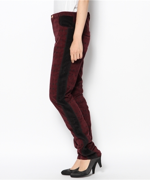 actuel(アクチュエル)の「【Valentine gauthier】SLIM PANTS(その他パンツ・レディース・ボルドー・FREE)」の2枚目の写真