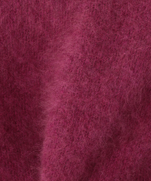 Liesse(リエス)の「ヘアリーニットボートネックプルオーバー Liesse(リエス)の「ヘアリーニットボートネックプルオーバー