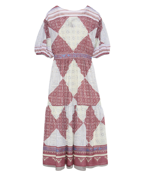 Lily Brown リリーブラウン の アフリカン柄ラメドビーワンピース ワンピース Wear