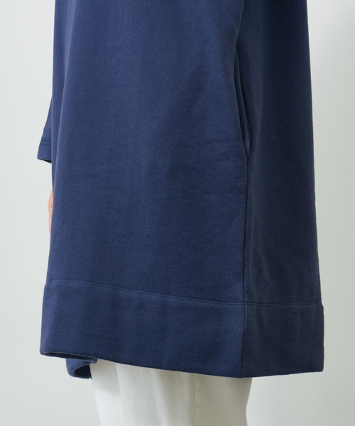 PUAL CE CIN(ピュアルセシン)の「セーラー襟チュニック(Tシャツ/カットソー・レディース・グレイッシュベージュ/グレー/ネイビー・FREE)」の14枚目の写真
