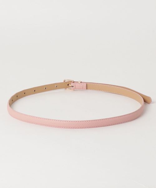 WEGO（ウィゴー）の「WEGO/細ベルト（ベルト・レディース・ホワイト/ライトグレー/ブラック/シルバー/ライトピンク/その他2/レッド/その他3/ダークベージュ/ライトベージュ/ブラウン/ダークオレンジ/パープル/その他1・FREE）」の15枚目の写真