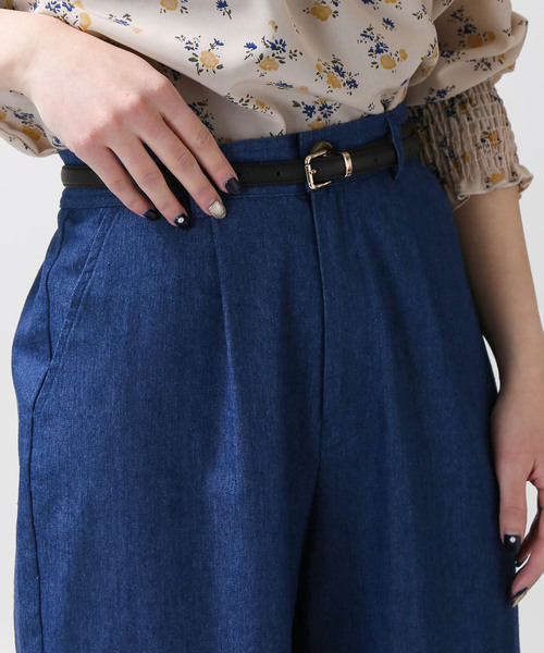 WEGO（ウィゴー）の「WEGO/細ベルト（ベルト・レディース・ホワイト/ライトグレー/ブラック/シルバー/ライトピンク/その他2/レッド/その他3/ダークベージュ/ライトベージュ/ブラウン/ダークオレンジ/パープル/その他1・FREE）」の21枚目の写真