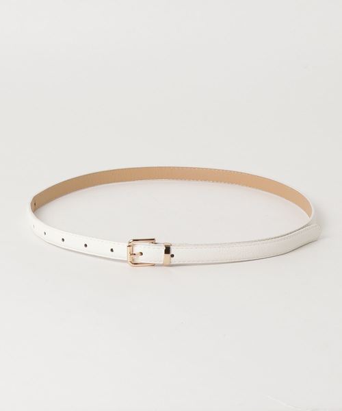 WEGO（ウィゴー）の「WEGO/細ベルト（ベルト・レディース・ホワイト/ライトグレー/ブラック/シルバー/ライトピンク/その他2/レッド/その他3/ダークベージュ/ライトベージュ/ブラウン/ダークオレンジ/パープル/その他1・FREE）」の20枚目の写真