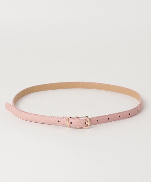 WEGO（ウィゴー）の「WEGO/細ベルト（ベルト・レディース・ホワイト/ライトグレー/ブラック/シルバー/ライトピンク/その他2/レッド/その他3/ダークベージュ/ライトベージュ/ブラウン/ダークオレンジ/パープル/その他1・FREE）」の17枚目の写真