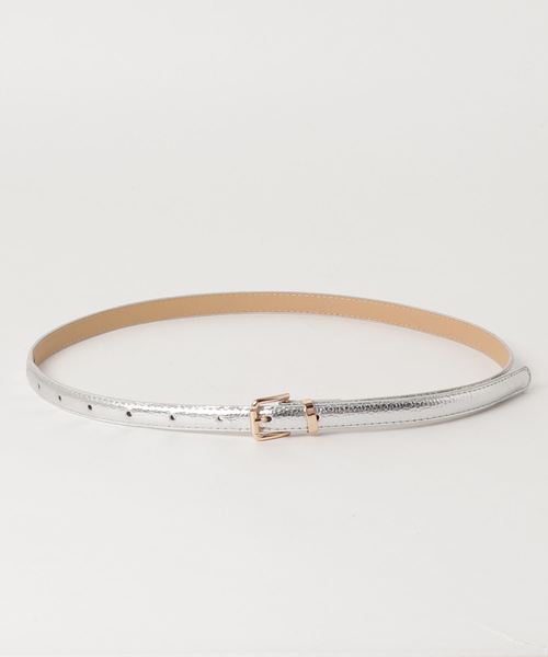 WEGO（ウィゴー）の「WEGO/細ベルト（ベルト・レディース・ホワイト/ライトグレー/ブラック/シルバー/ライトピンク/その他2/レッド/その他3/ダークベージュ/ライトベージュ/ブラウン/ダークオレンジ/パープル/その他1・FREE）」の16枚目の写真