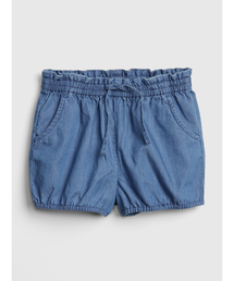 GAP | シャンブレー バブルショートパンツ(その他パンツ)