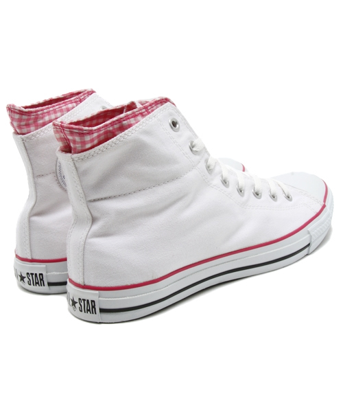 CONVERSE（コンバース）の「ALL STAR W GG HI/オールスター W GG HI（スニーカー・メンズ・ホワイト×ピンク/ブラック×ブルー/ベージュ系その他・9/5/8.5/9.5/4/10.5/8/6/11.5/4.5/3/6.5/7.5/7/3.5/5.5）」の5枚目の写真