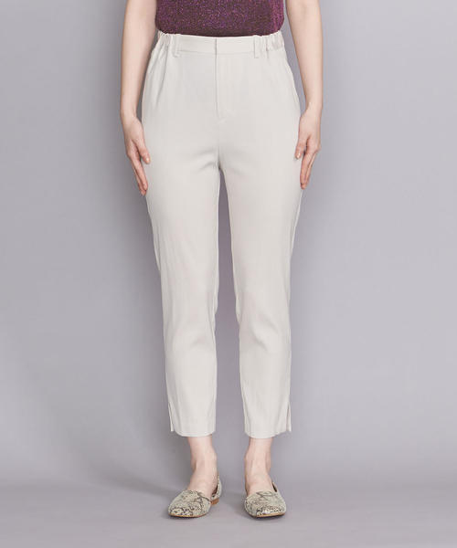 BEAUTY&YOUTH UNITED ARROWS（ビューティーアンドユースユナイテッドアローズ）の「BY ギャザーテーパード9分丈パンツ о（その他パンツ・レディース・ブラック/ナチュラル/コバルトブルー・SMALL/LARGE/MEDIUM）」の8枚目の写真