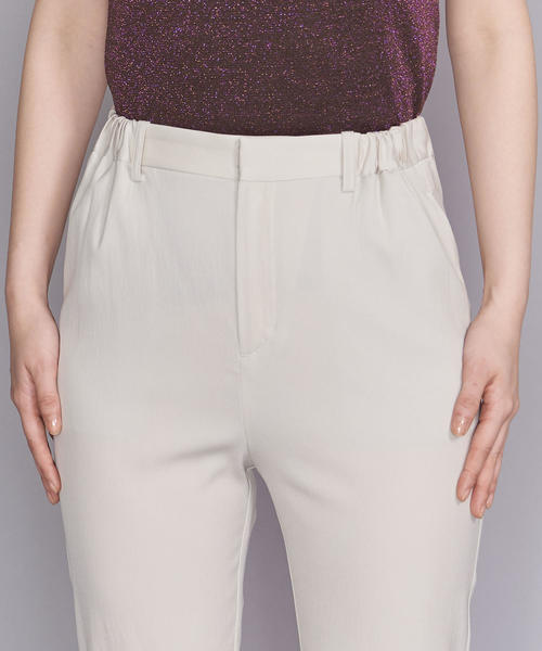 BEAUTY&YOUTH UNITED ARROWS（ビューティーアンドユースユナイテッドアローズ）の「BY ギャザーテーパード9分丈パンツ о（その他パンツ・レディース・ブラック/ナチュラル/コバルトブルー・SMALL/LARGE/MEDIUM）」の11枚目の写真