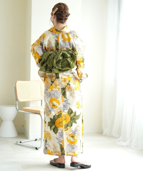 選べる浴衣3点セット utataneオリジナルデザイン 国内染色（浴衣