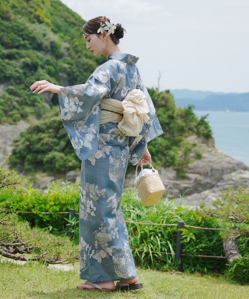 選べる浴衣3点セット　utatane和歌山染工 選べる浴衣3点セット utataneオリジナルデザイン 国内染色（浴衣