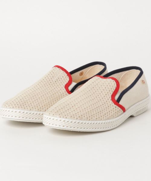 Rivieras（リビエラ）の「RIVIERAS / "TDM" スリッポンシューズ（スリッポン・メンズ・ベージュ/レッド/ネイビー・40/41/44/42/43）」の5枚目の写真