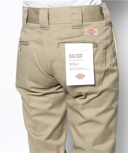 Dickies（ディッキーズ）の「WD874Lローライズワークパンツ（チノパンツ・レディース・スカイブルー/ダークネイビー/レッド/ブラック/ヘザ－グレー/ブラウン/ベージュ/カーキ・27inch/26inch/29inch/25inch/28inch）」の11枚目の写真