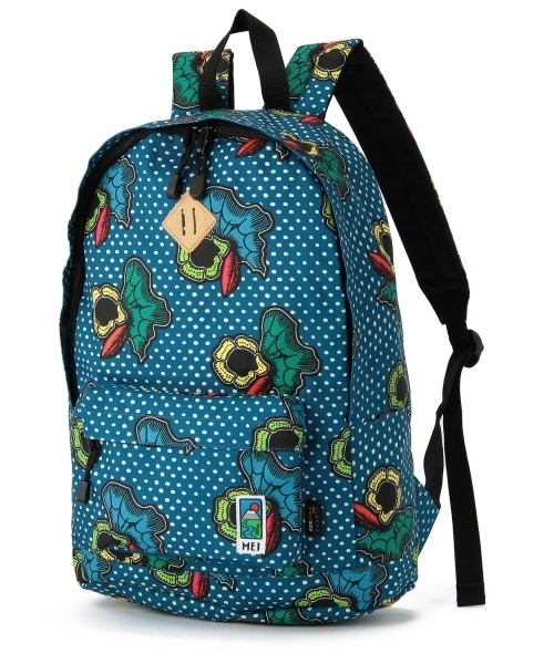 Another Edition（アナザーエディション）の「MEI PRT DAT PACK（バックパック/リュック・レディース・ブラック/コバルトブルー・フリー）」の6枚目の写真