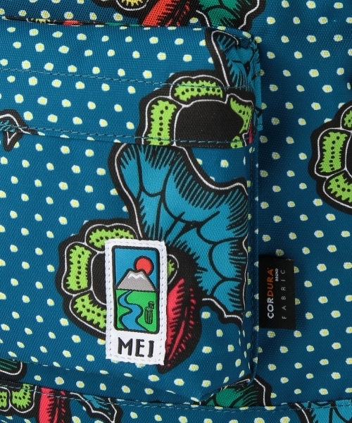 Another Edition（アナザーエディション）の「MEI PRT DAT PACK（バックパック/リュック・レディース・ブラック/コバルトブルー・フリー）」の4枚目の写真