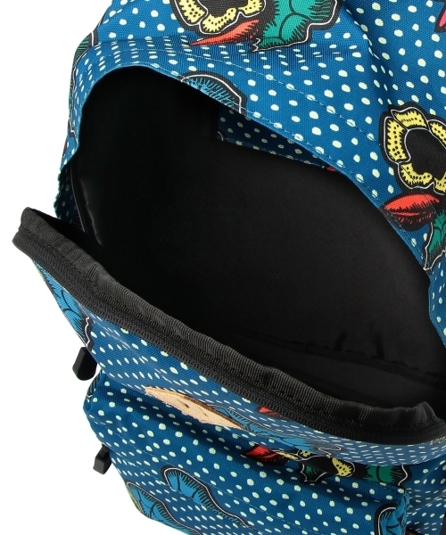 Another Edition（アナザーエディション）の「MEI PRT DAT PACK（バックパック/リュック・レディース・ブラック/コバルトブルー・フリー）」の3枚目の写真