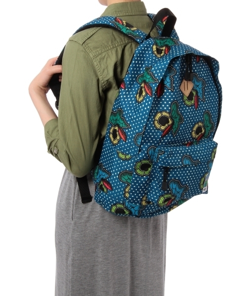 Another Edition（アナザーエディション）の「MEI PRT DAT PACK（バックパック/リュック・レディース・ブラック/コバルトブルー・フリー）」の13枚目の写真