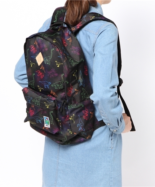 Another Edition（アナザーエディション）の「MEI PRT DAT PACK（バックパック/リュック・レディース・ブラック/コバルトブルー・フリー）」の7枚目の写真