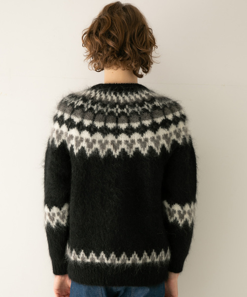 BATONER（バトナー）の「【BATONER】モヘアノルディッククルーネック