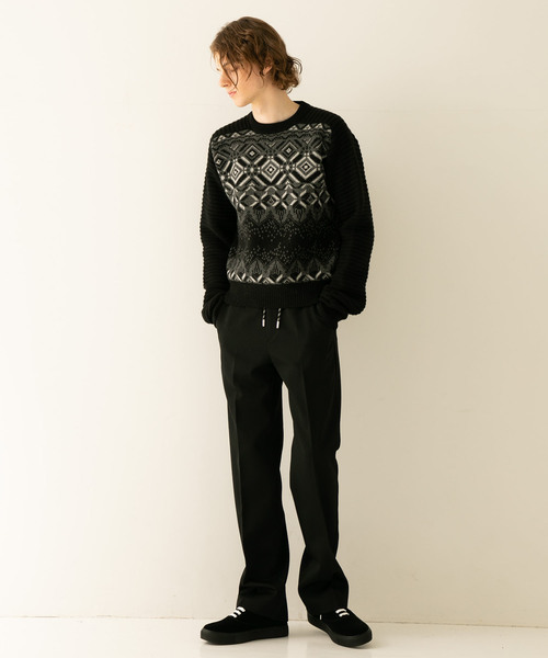 Name.(ネーム)の「【Name.】オフスケールウールイージートラウザース/NMPT-19AW-006(スラックス・メンズ・ブラック/ネイビー・1/2/3)」の19枚目の写真