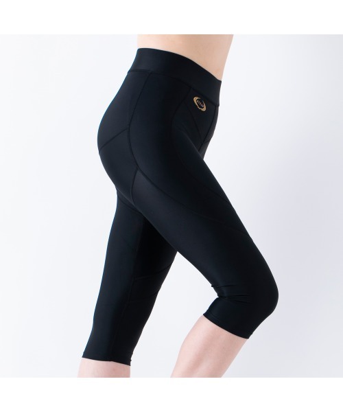 RIZAP（ライザップ）の「RIZAP/ライザップ　レギンス for Active Motion 7分丈（レギンス/スパッツ・レディース・ブラック・M/L）」の4枚目の写真