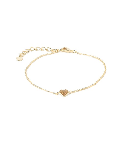 Ray BEAMS(レイビームス)の「プチ エポ ハート ブレスレット(ブレスレット・レディース・ゴールド/ブラック/レッド/パープル/ブルー系その他2/オフホワイト/イエロー/レッド系その他3・ONE SIZE)」の13枚目の写真