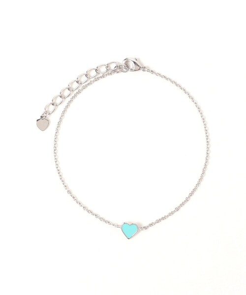 Ray BEAMS(レイビームス)の「プチ エポ ハート ブレスレット(ブレスレット・レディース・ゴールド/ブラック/レッド/パープル/ブルー系その他2/オフホワイト/イエロー/レッド系その他3・ONE SIZE)」の16枚目の写真