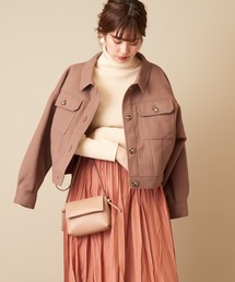 natural couture | フェイクウールコンパクトブルゾン(ブルゾン)