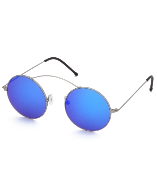 BEAUTY&YOUTH UNITED ARROWS（ビューティーアンドユースユナイテッドアローズ）の「＜SPEKTRE＞ ROUND SUNGLASS/サングラス ◆（サングラス・メンズ・シルバー/ブラック・ONESIZE）」の2枚目の写真