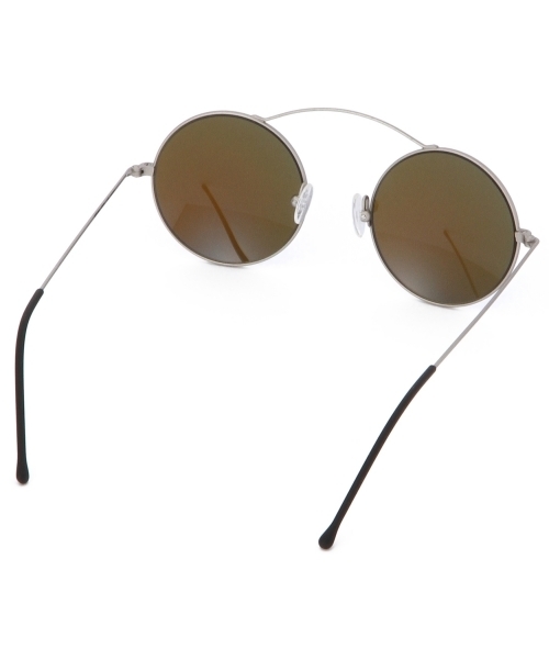BEAUTY&YOUTH UNITED ARROWS（ビューティーアンドユースユナイテッドアローズ）の「＜SPEKTRE＞ ROUND SUNGLASS/サングラス ◆（サングラス・メンズ・シルバー/ブラック・ONESIZE）」の9枚目の写真