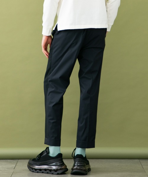 UNITED TOKYO（ユナイテッドトウキョウ）の「3ＬＡＹＥＲ　リバーススラックス/セットアップ（スラックス・メンズ・ブラック×ブラック/グレー・3/2/1）」の6枚目の写真