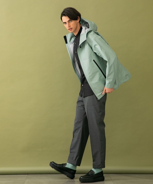 UNITED TOKYO（ユナイテッドトウキョウ）の「3ＬＡＹＥＲ　リバーススラックス/セットアップ（スラックス・メンズ・ブラック×ブラック/グレー・3/2/1）」の20枚目の写真