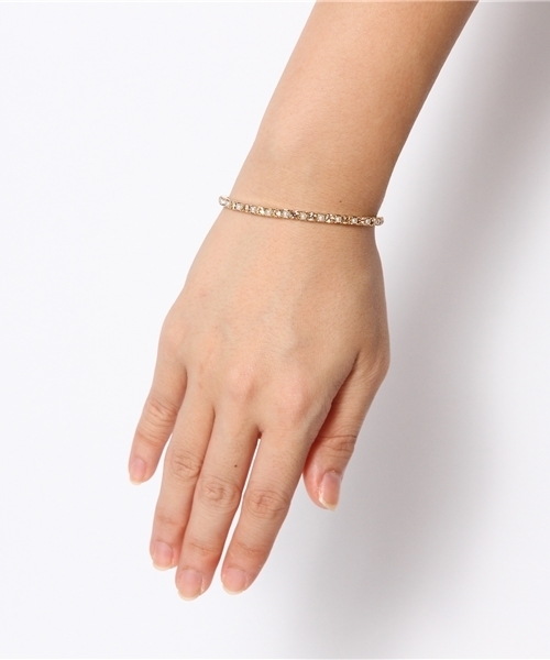 coen（コーエン）の「ノビノビブレスレット 14FW◆（ブレスレット・レディース・ブラック/ナチュラル/ベージュ/ライトピンク/ネイビー・フリー）」の6枚目の写真