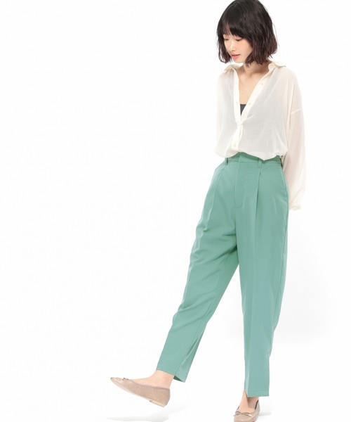 LAKOLE(ラコレ)の「シャーリングシアーブラウス / LAKOLE(シャツ/ブラウス・レディース・ベージュ/ライトブルー/スモーク/アイボリー・SMALL/MEDIUM)」の14枚目の写真