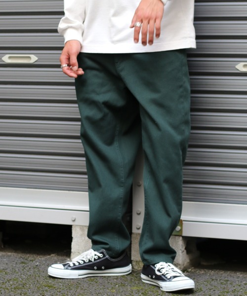 Salong hameu（サロン ハミュー）の「バギーシルエットワイドデニムパンツ メンズ レディース ユニセックス/タックパンツ/ジーンズ（デニムパンツ・メンズ・ブルー系その他/ライトインディゴブルー/ブルー系その他3/ワンウォッシュ/ブルー系その他4/ライトブルー/インディゴブルー/ブルー系その他2/ブラック/ブラック系その他2/ブラック系その他/チャコールグレー/ダークインディゴブルー/ホワイト系その他/アイボリー/ブルー系その他6/ケミカルウォッシュ/ブルー系その他5/ダークグリーン/ブラック系その他3/ブラック系その他4/グリーン系その他/ブラック系その他5・LARGE/MEDIUM/SMALL）」の10枚目の写真